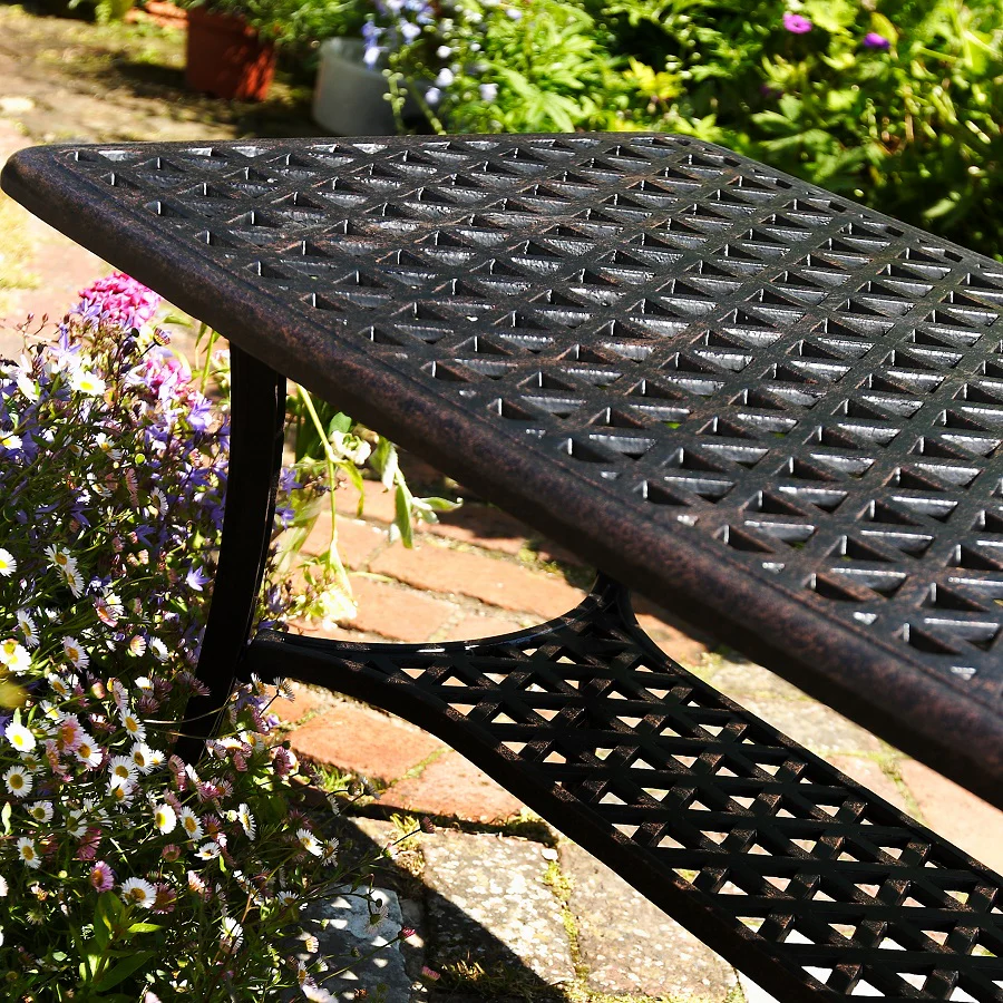 Claire Table - Antique Bronze - Image 9