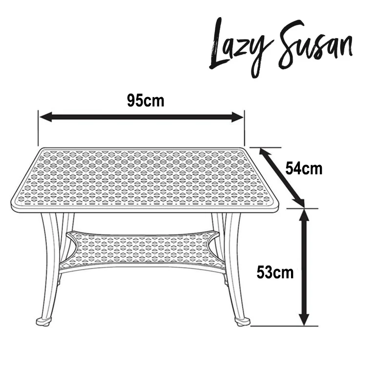 Claire Table - White - Image 9