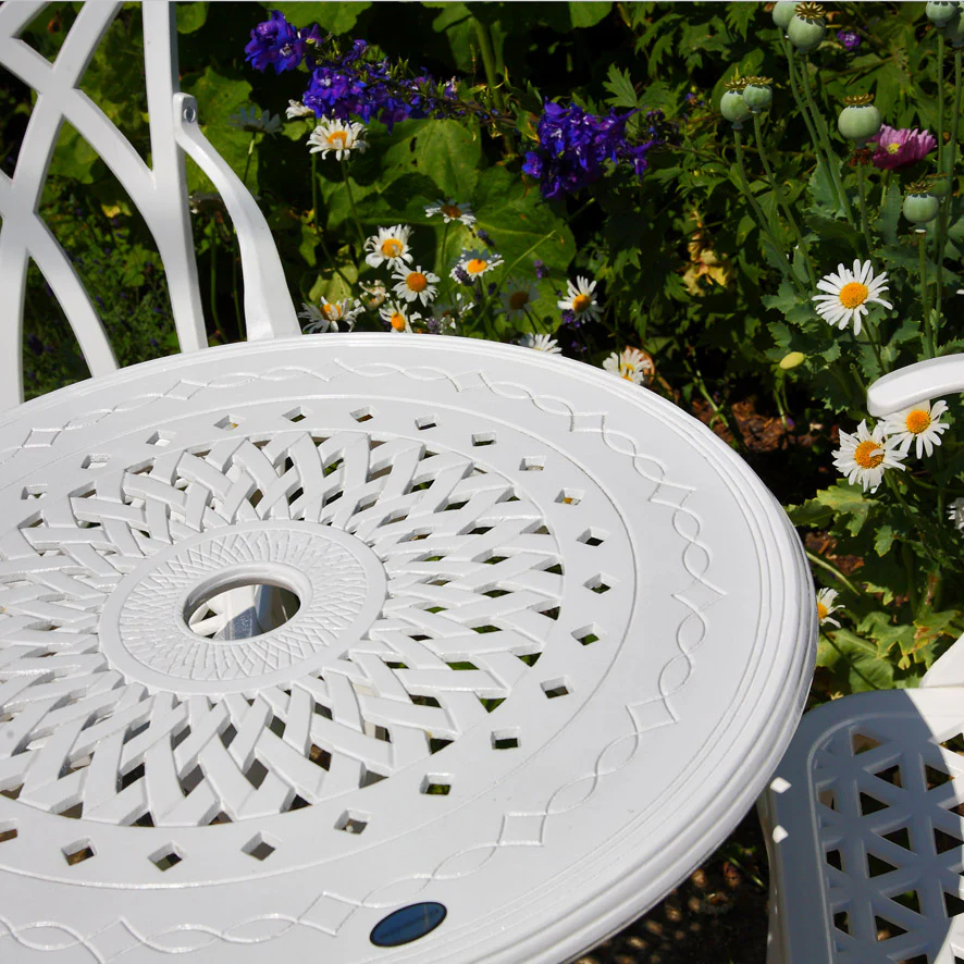 Ella Bistro Table - White - Image 4