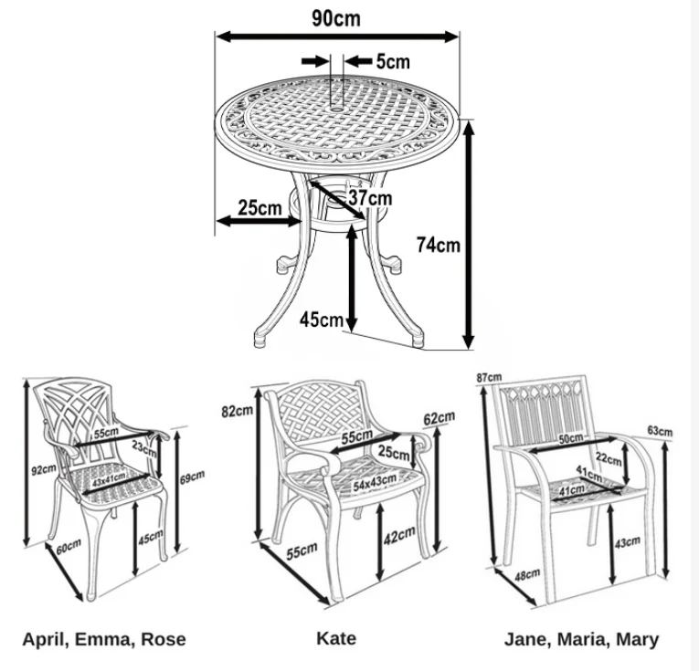 Hannah Table - White - Image 5