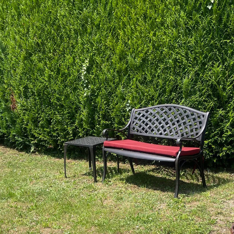 Jasmine Bench Set - Antique Bronze - Image 16