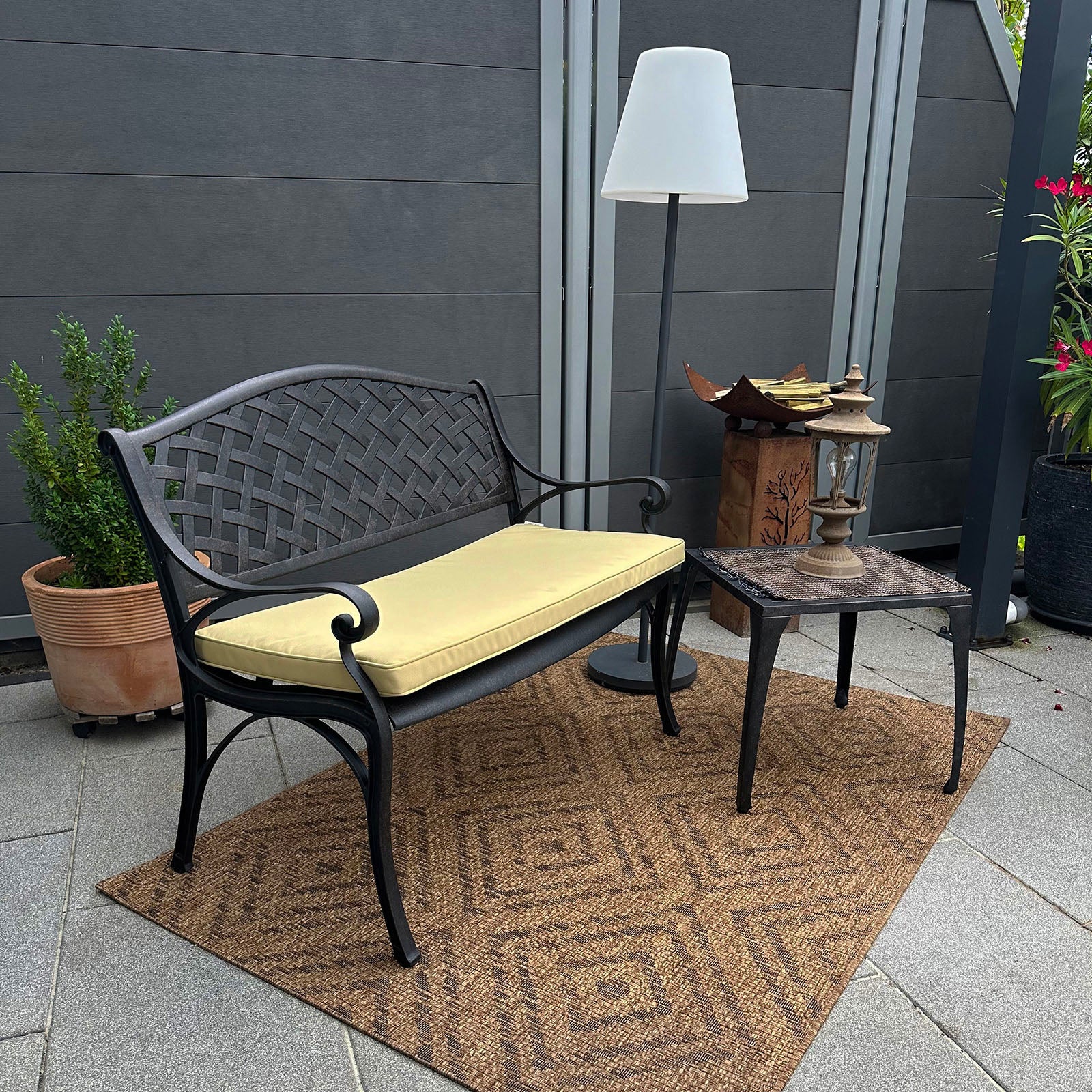 Jasmine Bench Set - Antique Bronze - Image 17