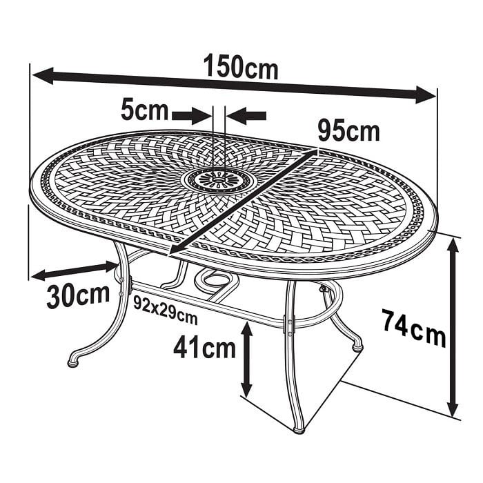 June Table 4 Seater Set - White - Image 14