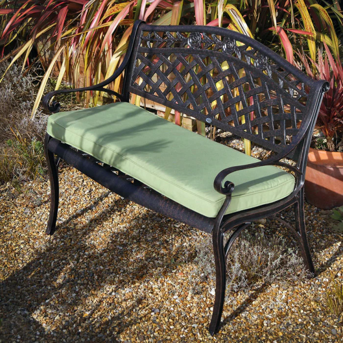 Rose Bench Set - Antique Bronze - Image 8