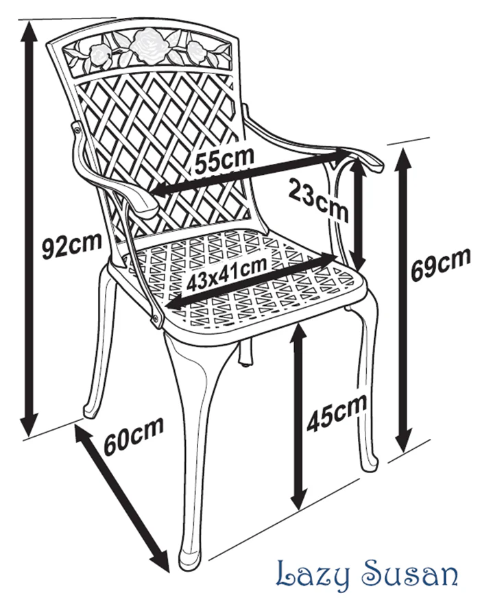 Rose Chair - White - Image 6