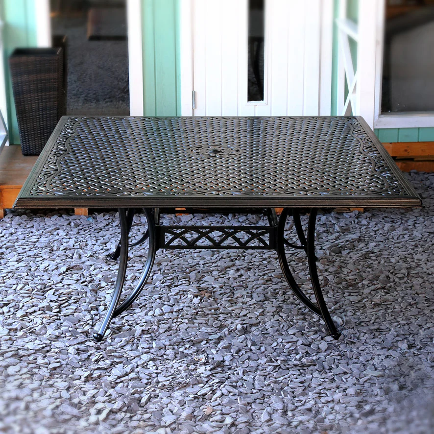 Tanya Table 8 Seater Set - Antique Bronze - Image 5